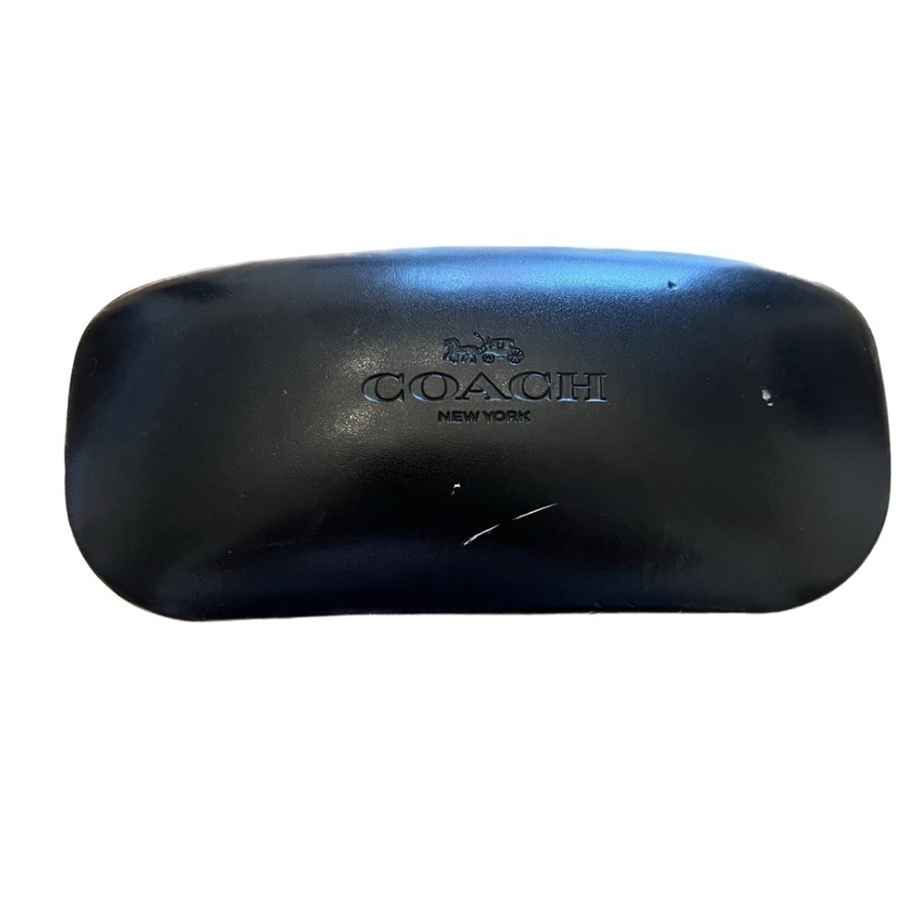 Coach Large Clamshell Hard Sunglass Glasses‎ Case - CASE ONLY